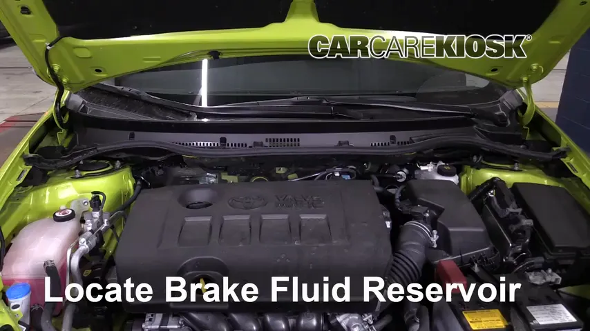 2017 Toyota Corolla iM 1.8L 4 Cyl. Brake Fluid Add Fluid